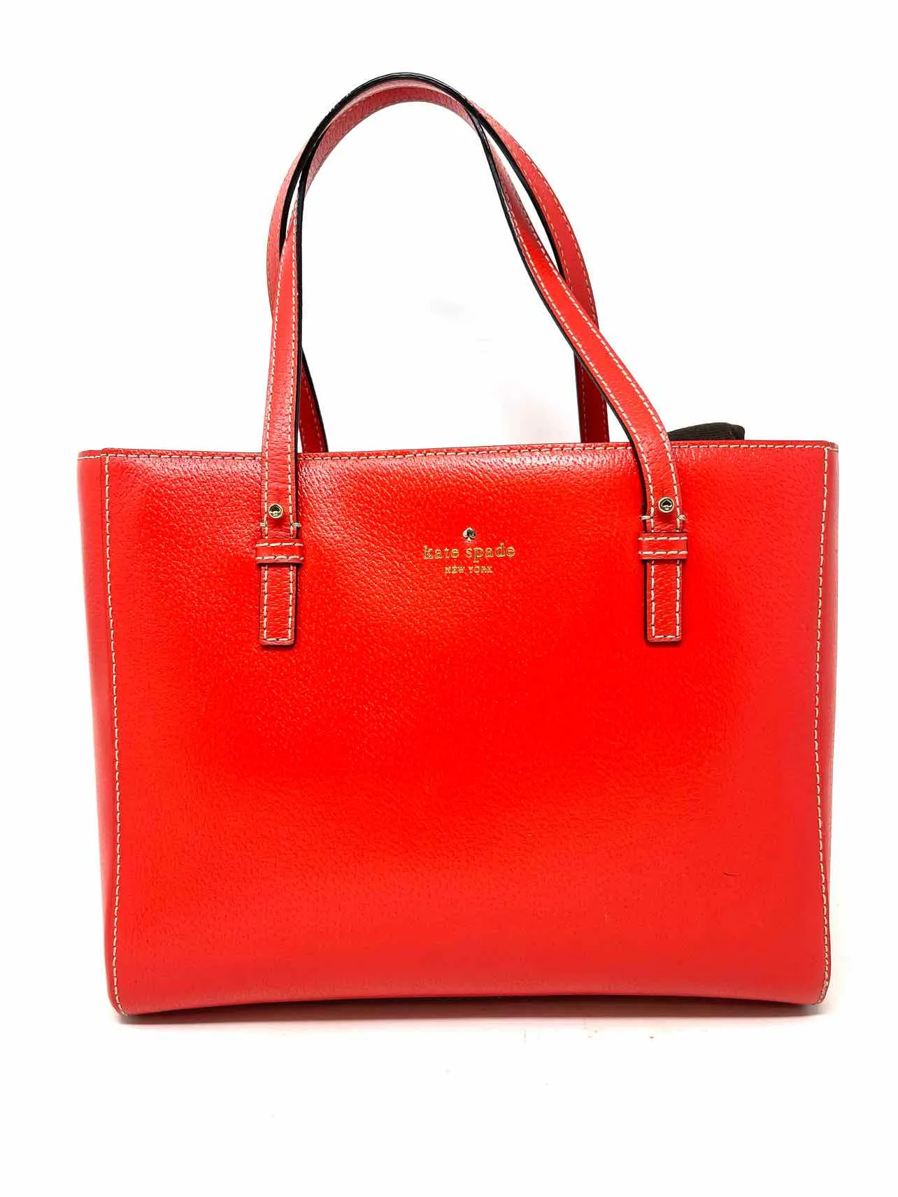 Kate Spade Red Shoulder Bag Leather Designer W/ BAG! Tote