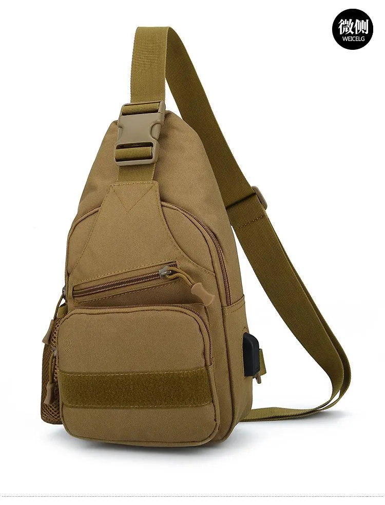 Large Sport with Nylon Material Messenger bag