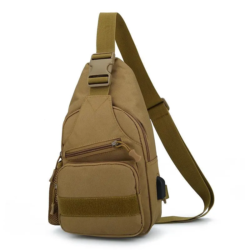 Large Sport with Nylon Material Messenger bag