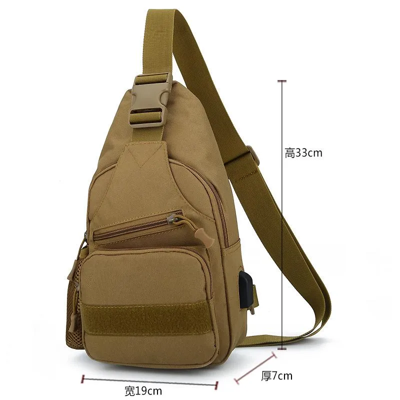 Large Sport with Nylon Material Messenger bag