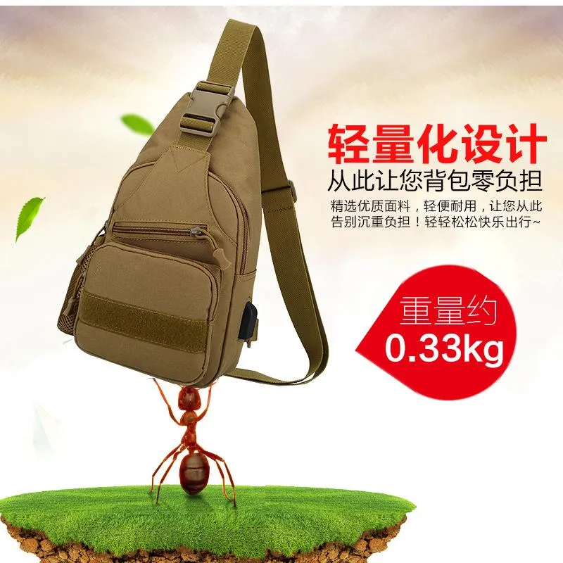 Large Sport with Nylon Material Messenger bag