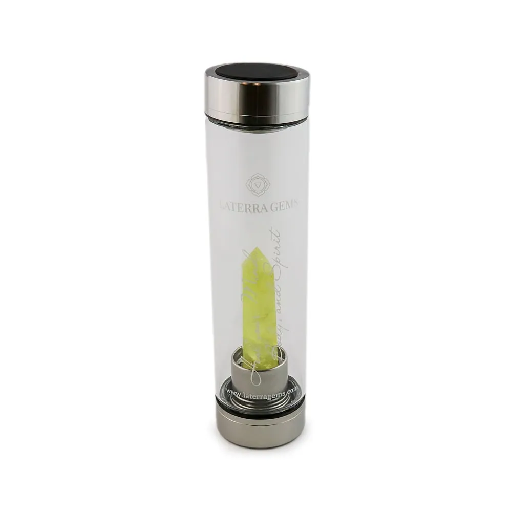 Laterra Gemstone Water Bottle - Gemini