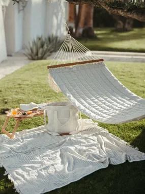 Lauren's Sage Stripe Hammock