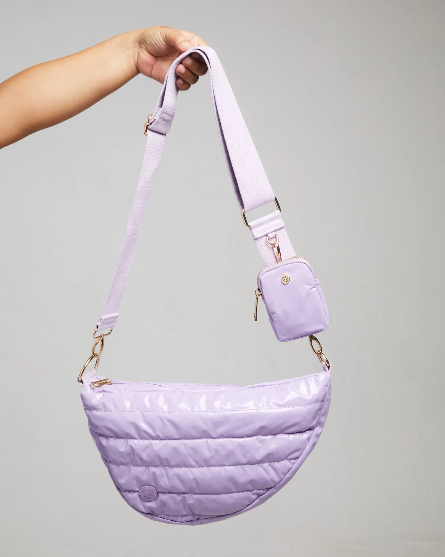 LAVENDER PUFF CROSSBODY BAG (limited)