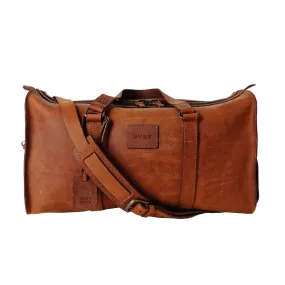 Leather Duffle in  Heritage Brown Mod 123