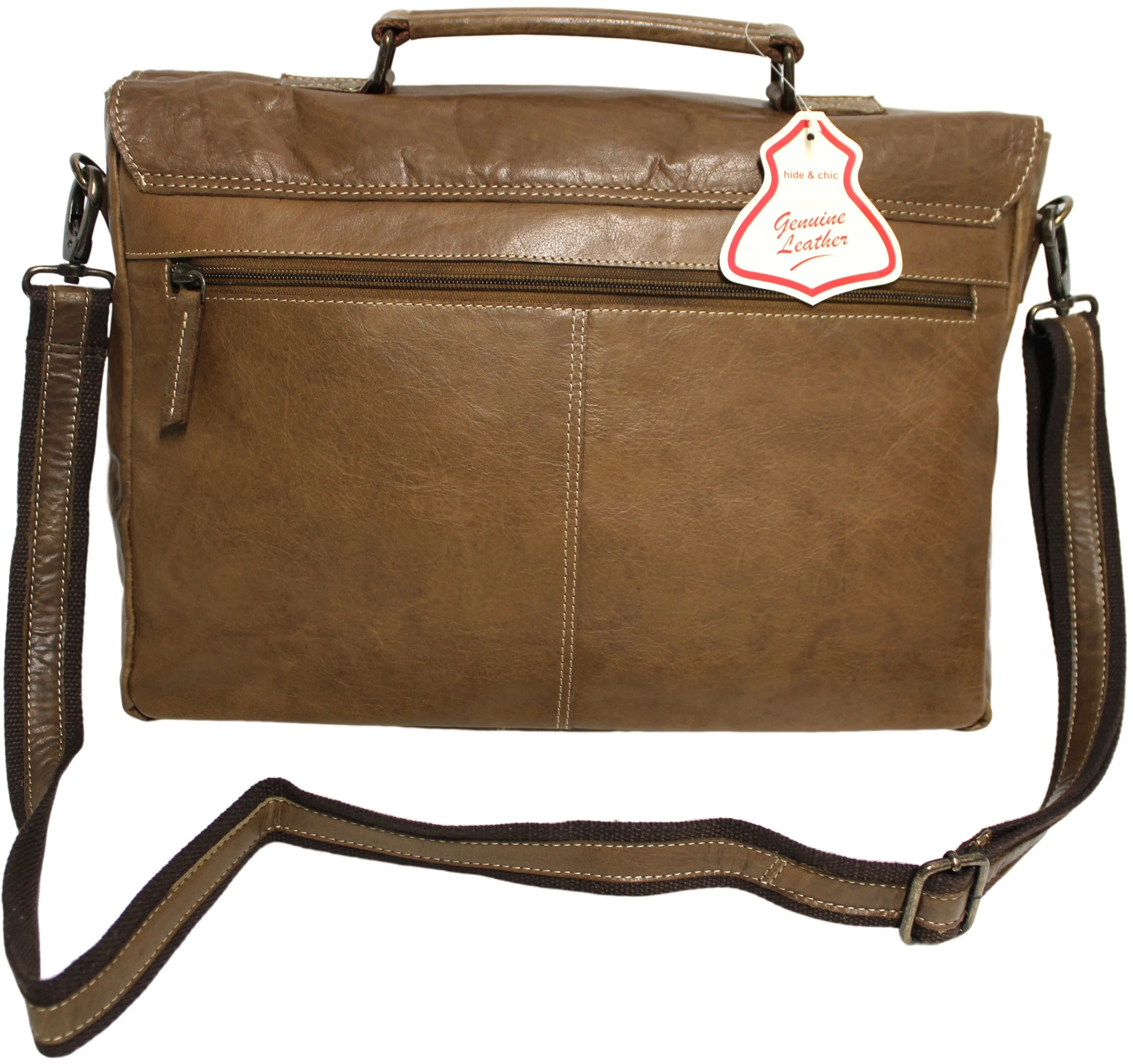 Leather laptop bags