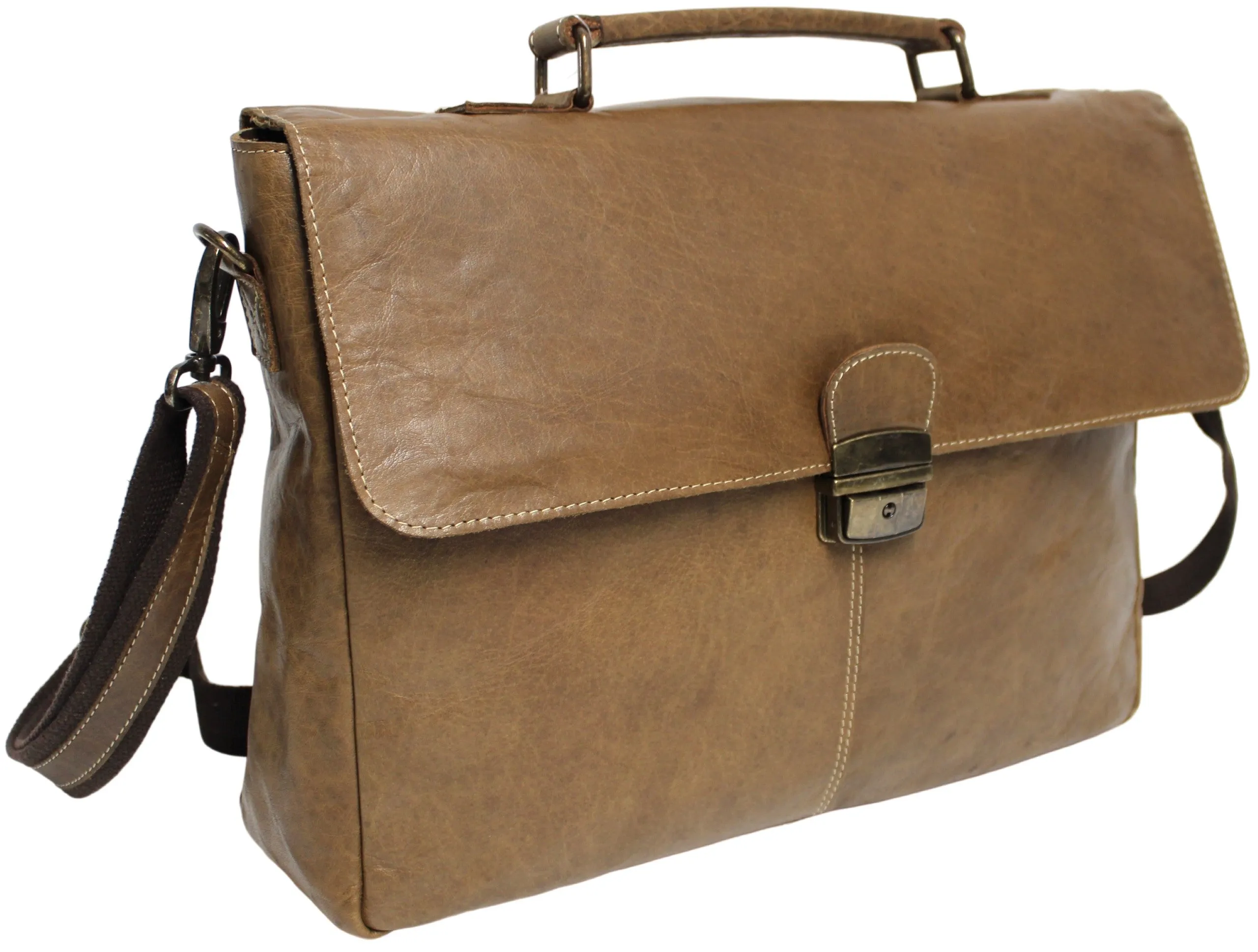 Leather laptop bags