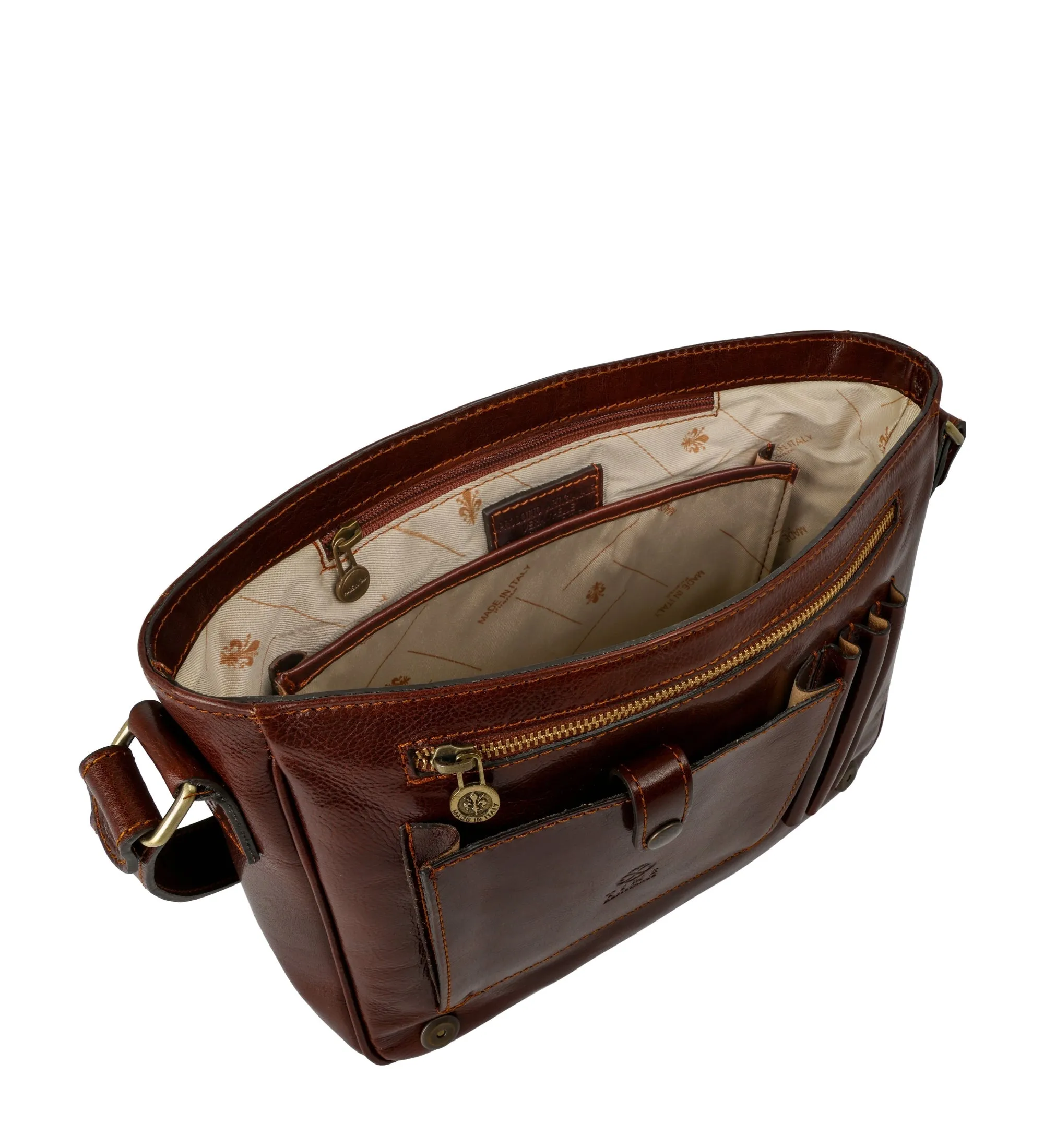 Leather Messenger Bag – The Stranger