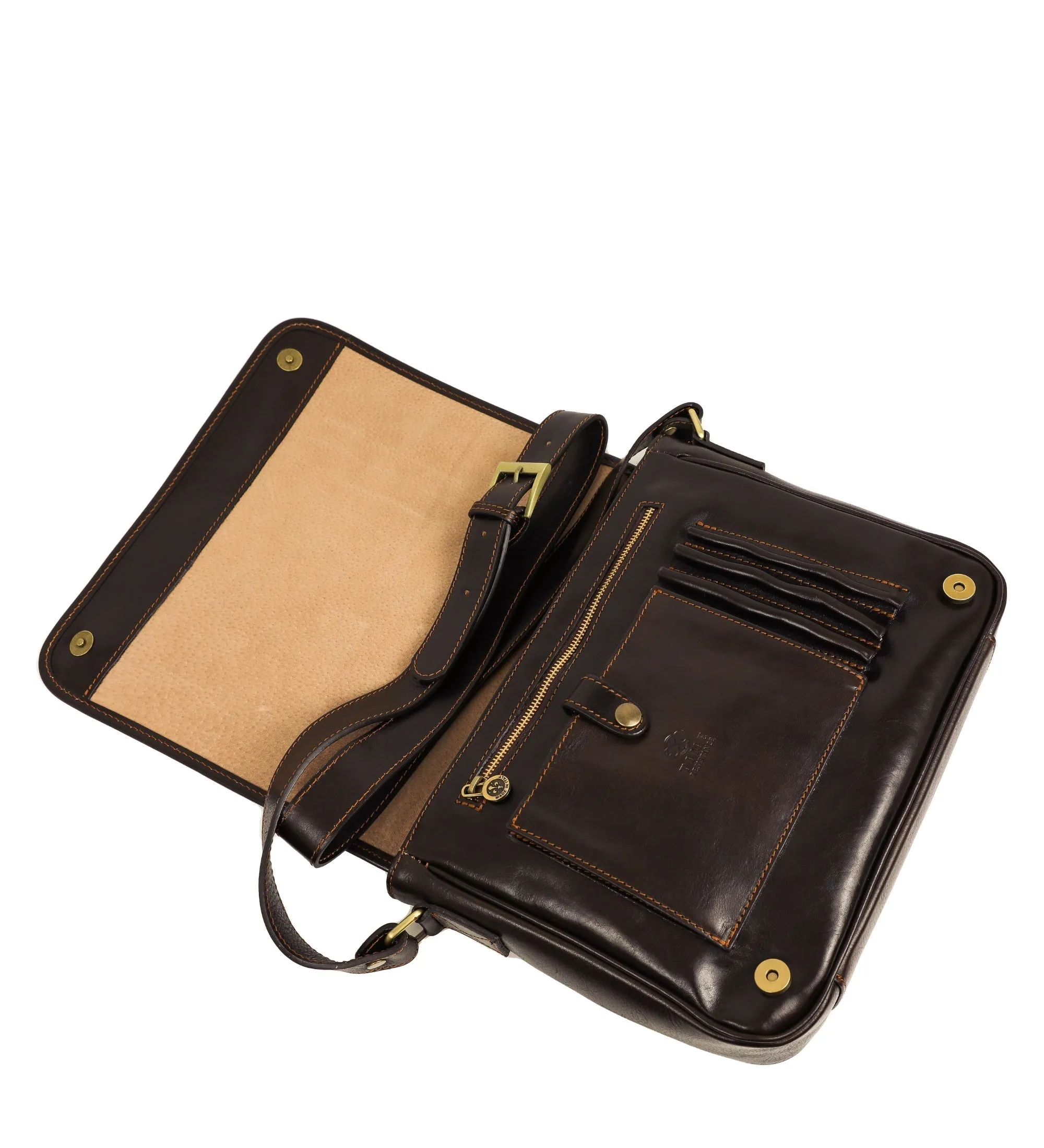 Leather Messenger Bag – The Stranger