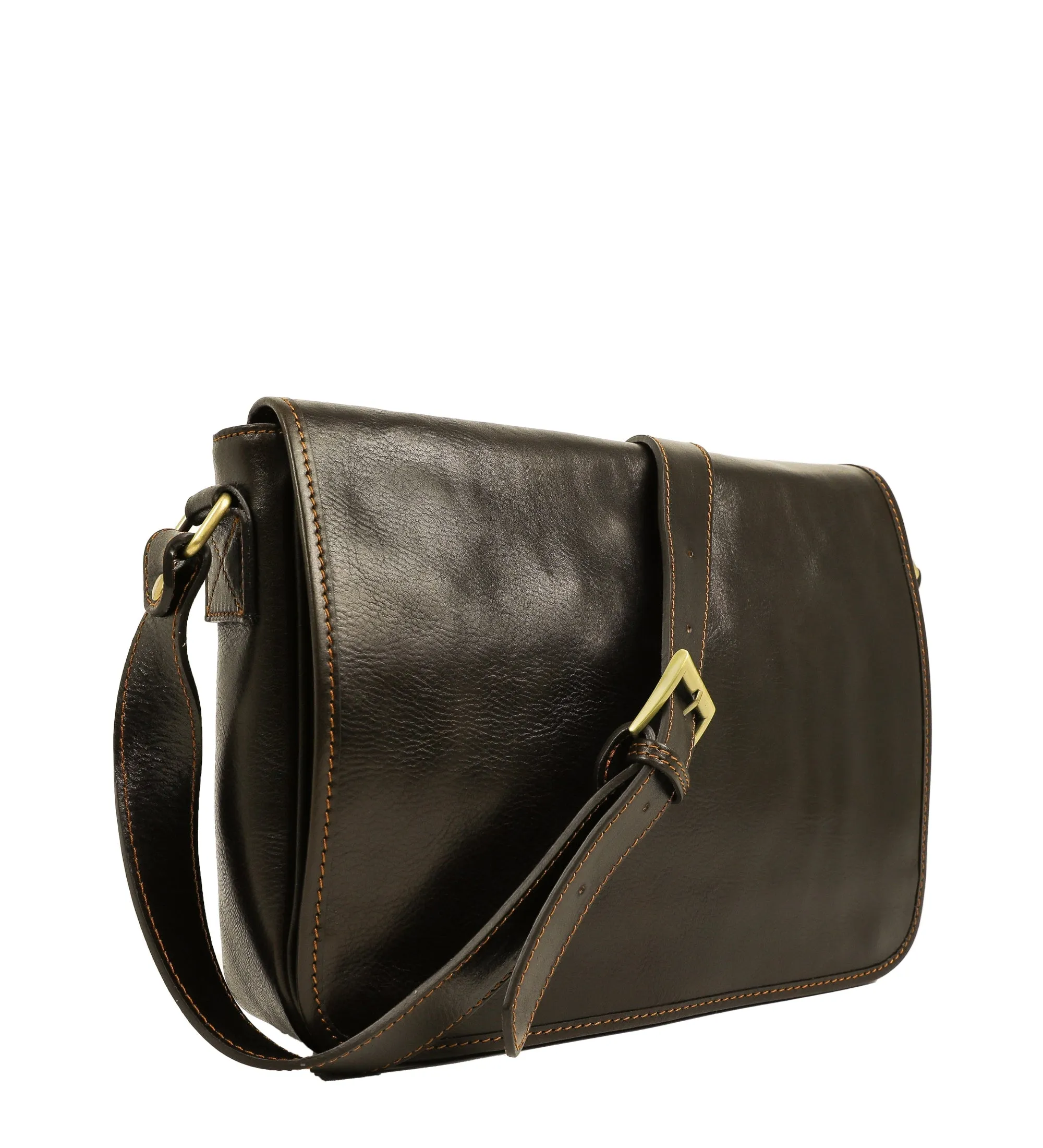 Leather Messenger Bag – The Stranger