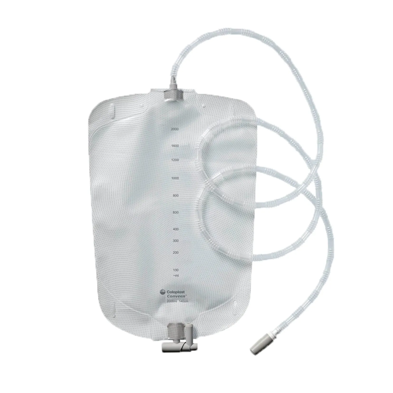 Leg Bag 2000ml Sterile with 140cm Tube - Conveen (1)