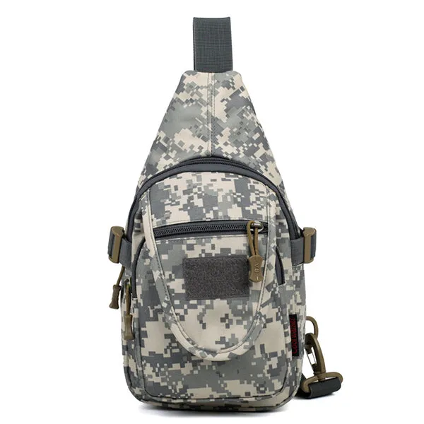 Leisure Sport Multi-pocket Camo Chest Bag