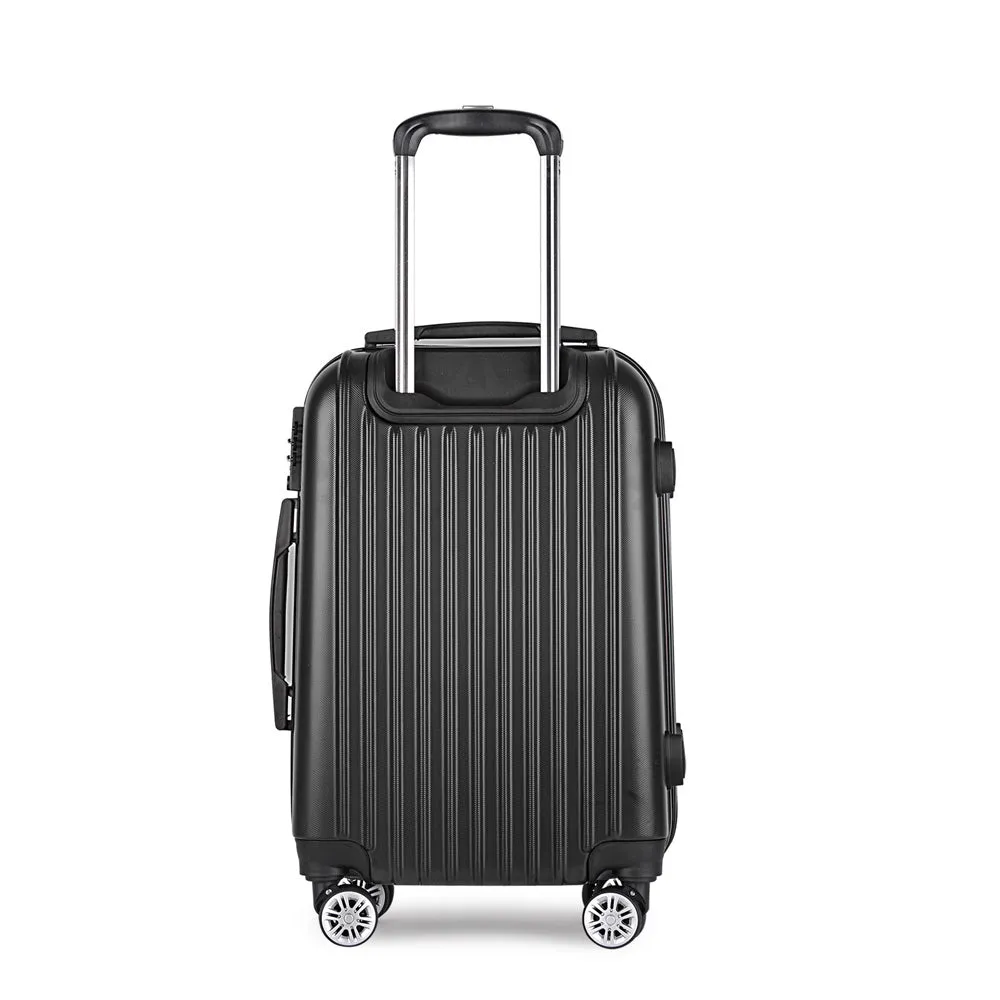 Lightweight 20" Hard Shell Carry On Luggage with Code Lock - Wanderlite