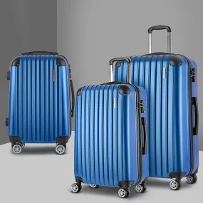 Lightweight Hardshell 3pc Luggage Set with TSA Lock - Wanderlite