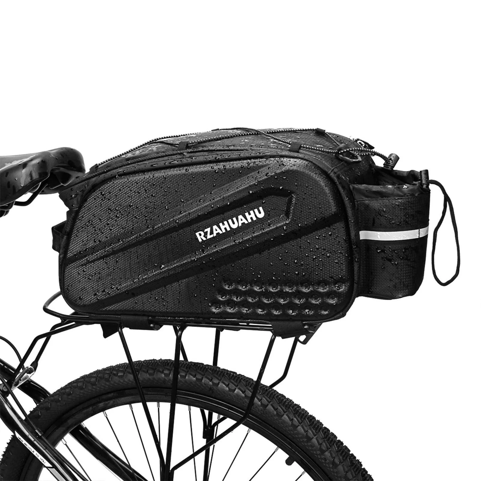 LIXADA 10L Bicycle Rear Seat Bag Waterproof Cycling Bike Rack Trunk Cargo Bag Pannier Bag Handbag Multifunctional Shoulder Bag