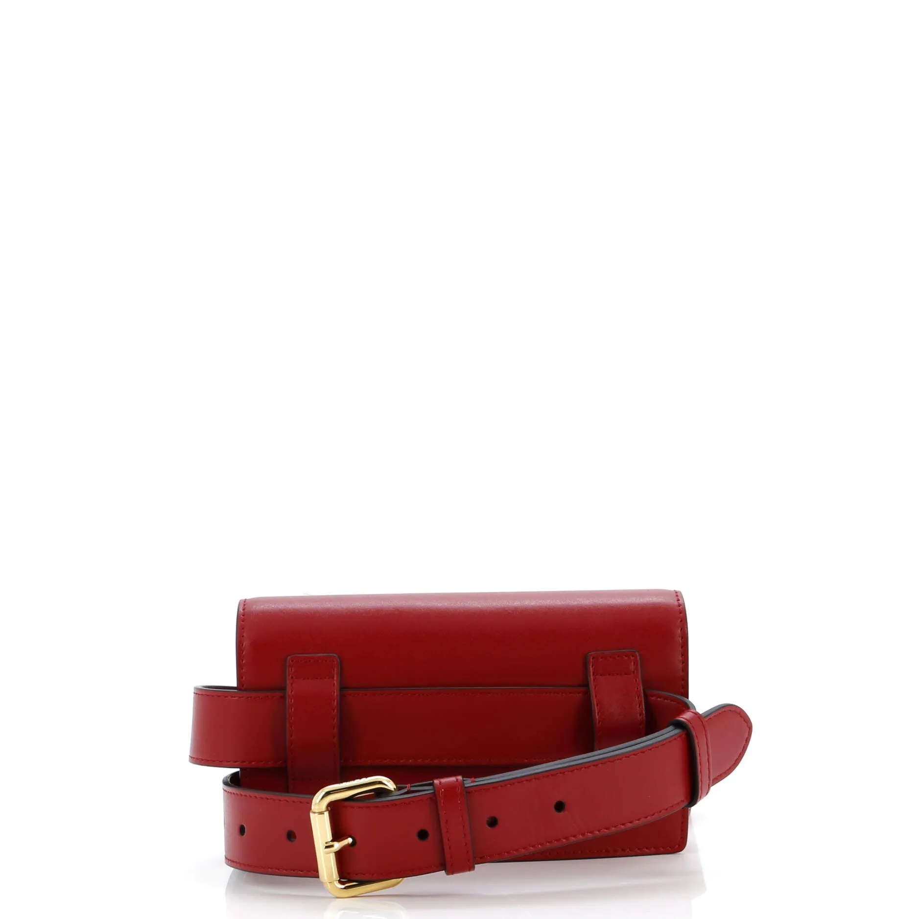 Logo Convertible Belt Bag Leather