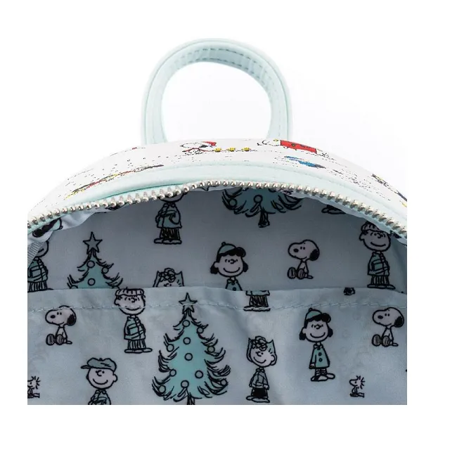 Loungefly Peanuts Happy Holidays Mini-Backpack