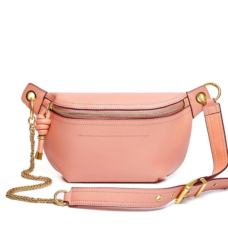 Luxy Moon Leather Crossbody Fanny Pack Belt Bags For Women