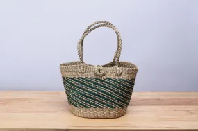 Mini Straw Tote Bag