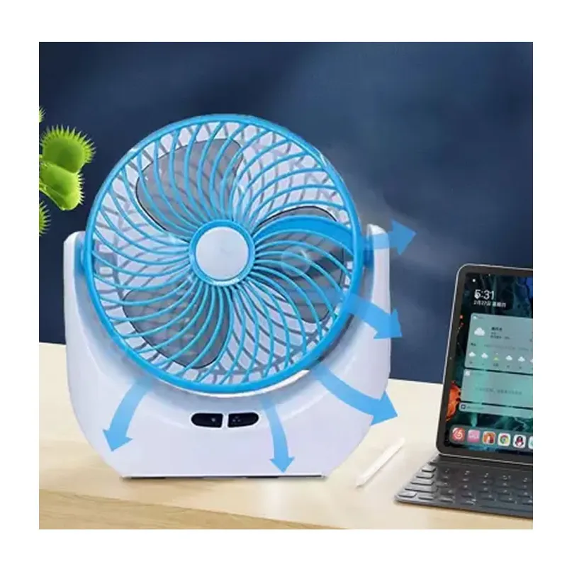 Mini Vibrant Led Desktop Fan Jy-1880