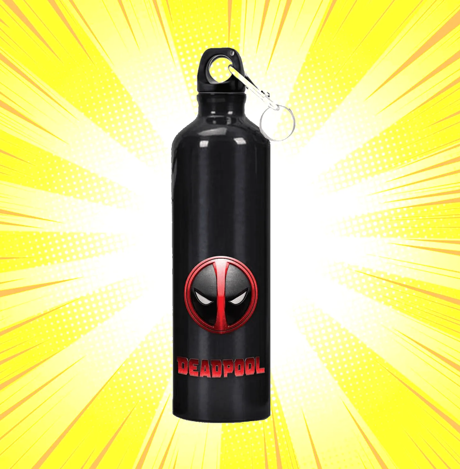 Minimalistic Deadpool Sipper Bottle