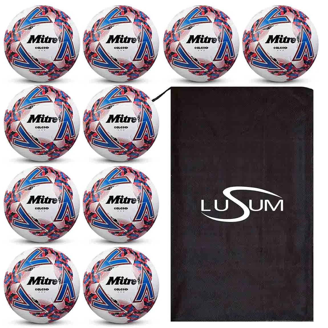 Mitre Calcio Evo Footballs x 10 Training Balls