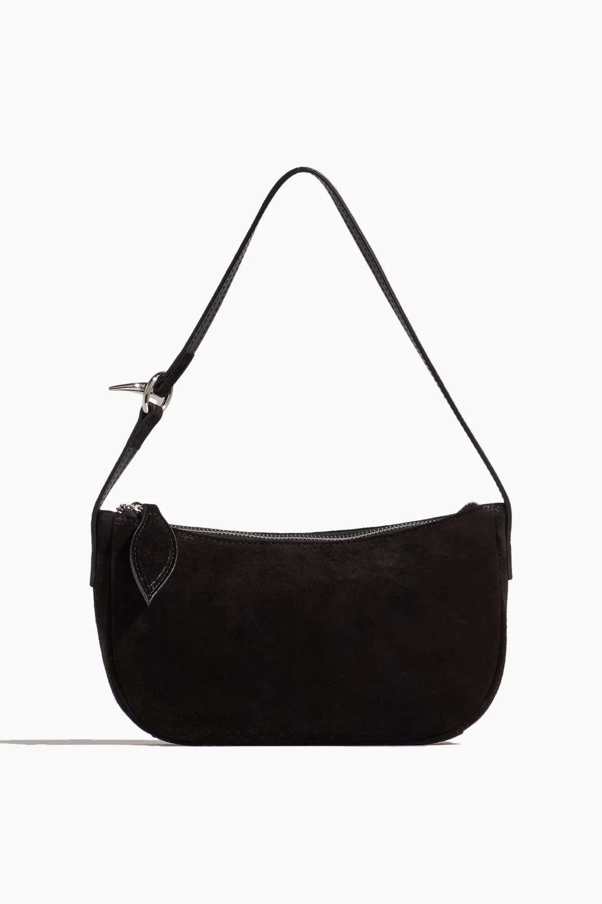 Moon Mini Bag in Black Suede