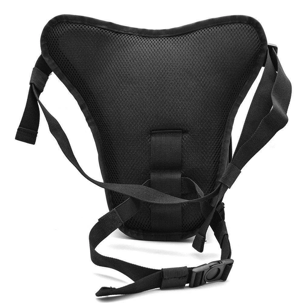 Multifunctional Reflective Drop Leg Bag Motorcycle Bike Cycling Outdoor Casual Waist Pack Thigh Bag