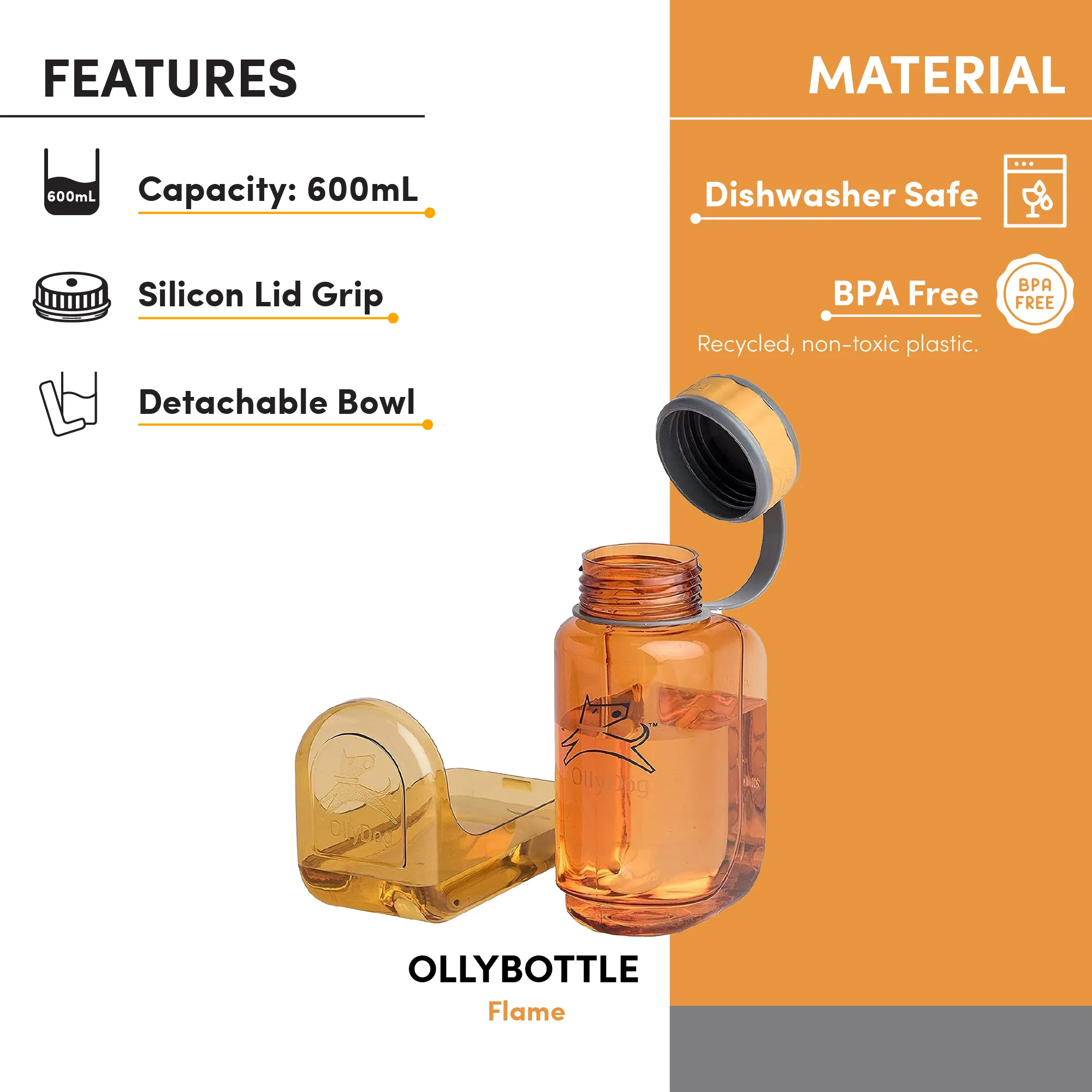 OllyBottle in Flame | Water Sharing System