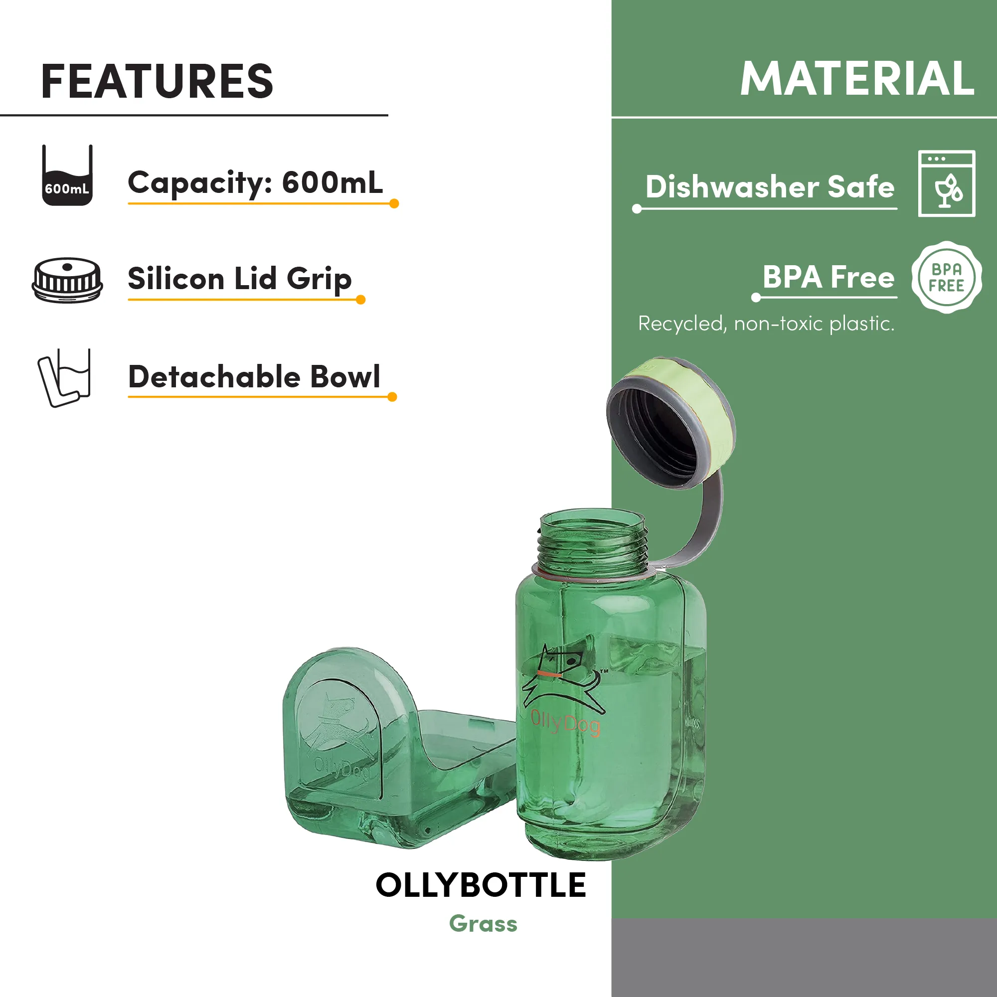 OllyBottle in Grass | Water Sharing System