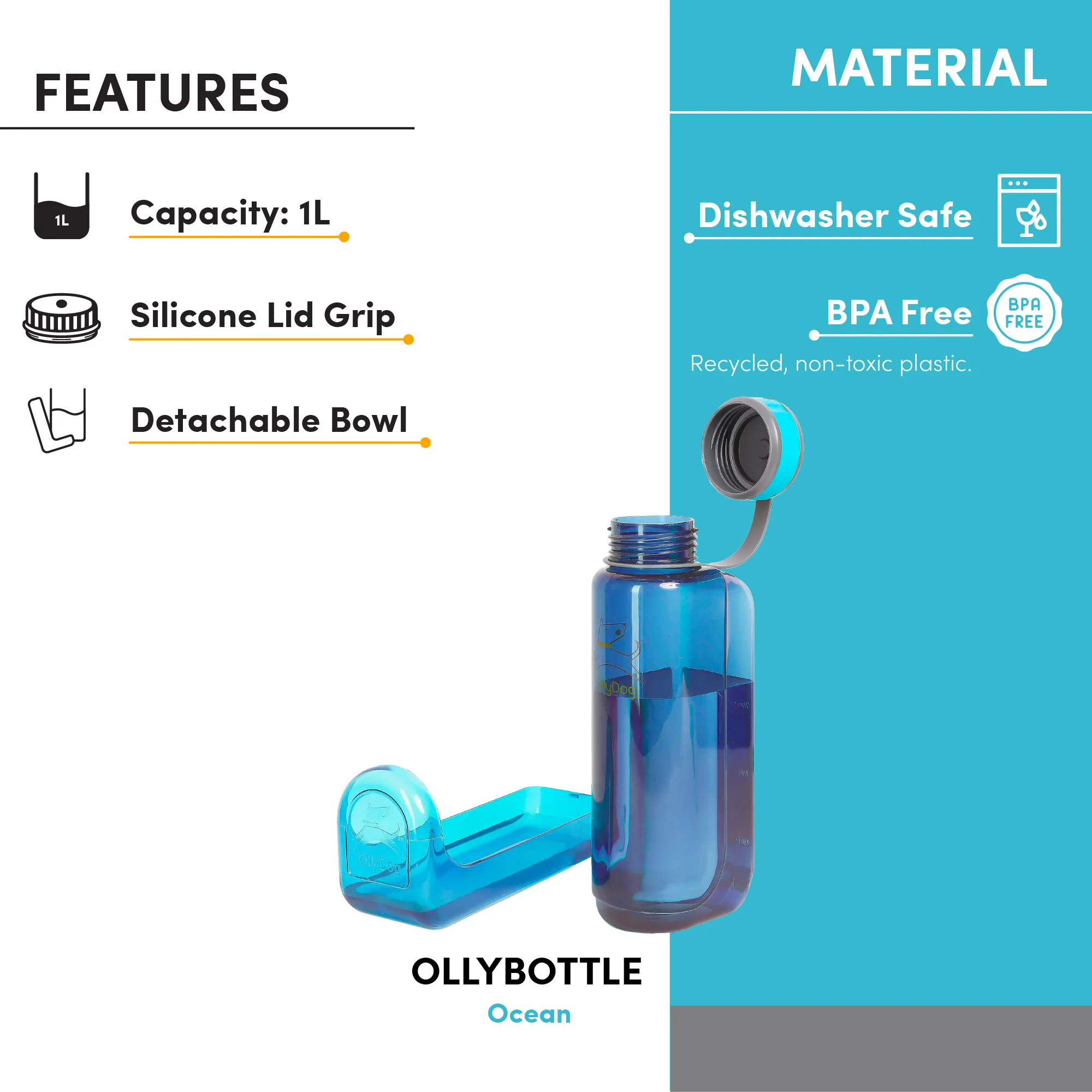 OllyBottle in Ocean | Water Sharing System