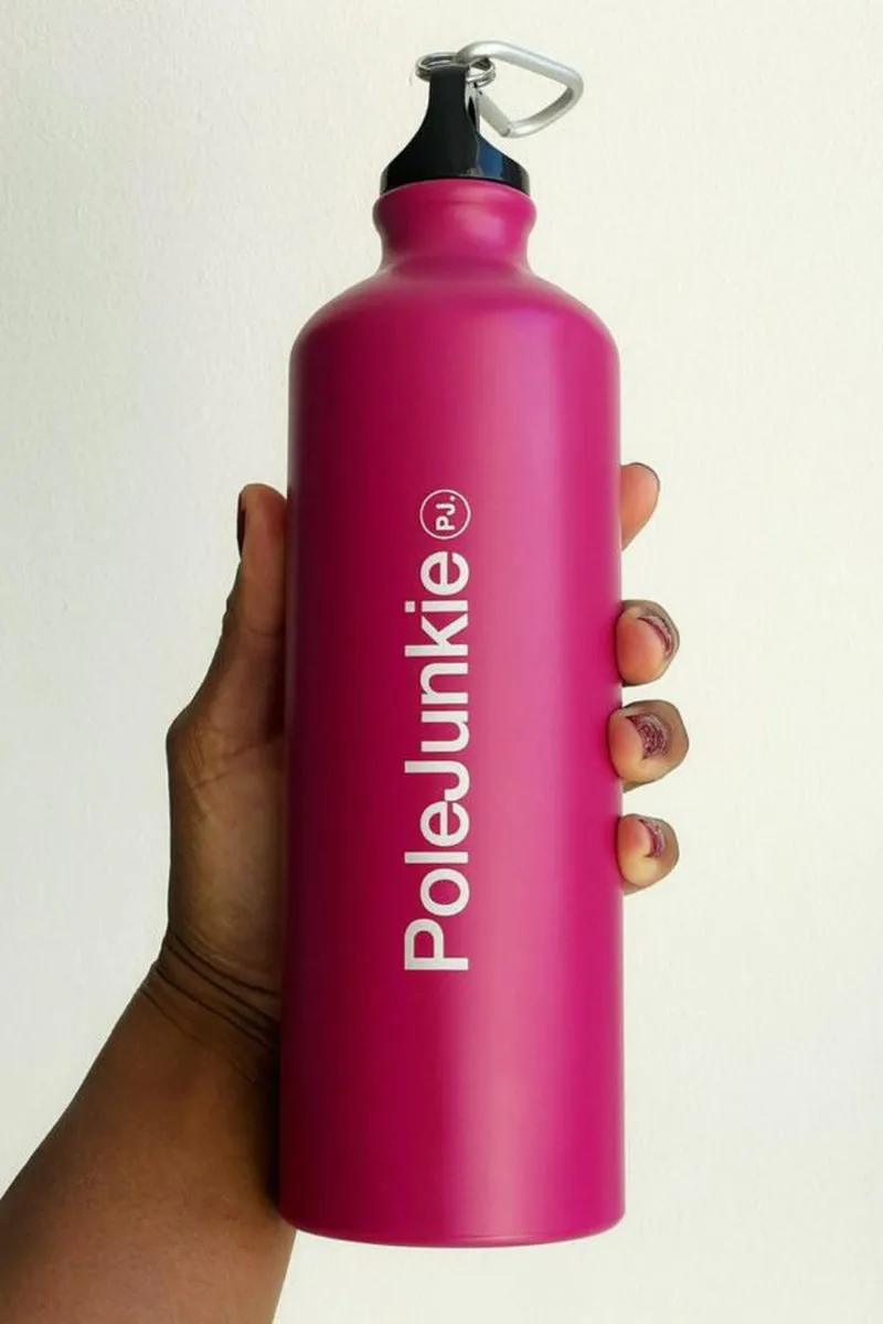 Pole Junkie Water Bottle - Pink