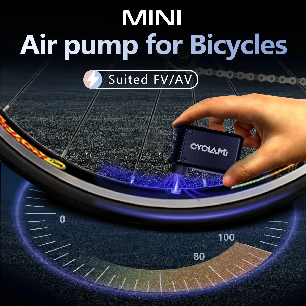 Portable Cordless Bike Pump