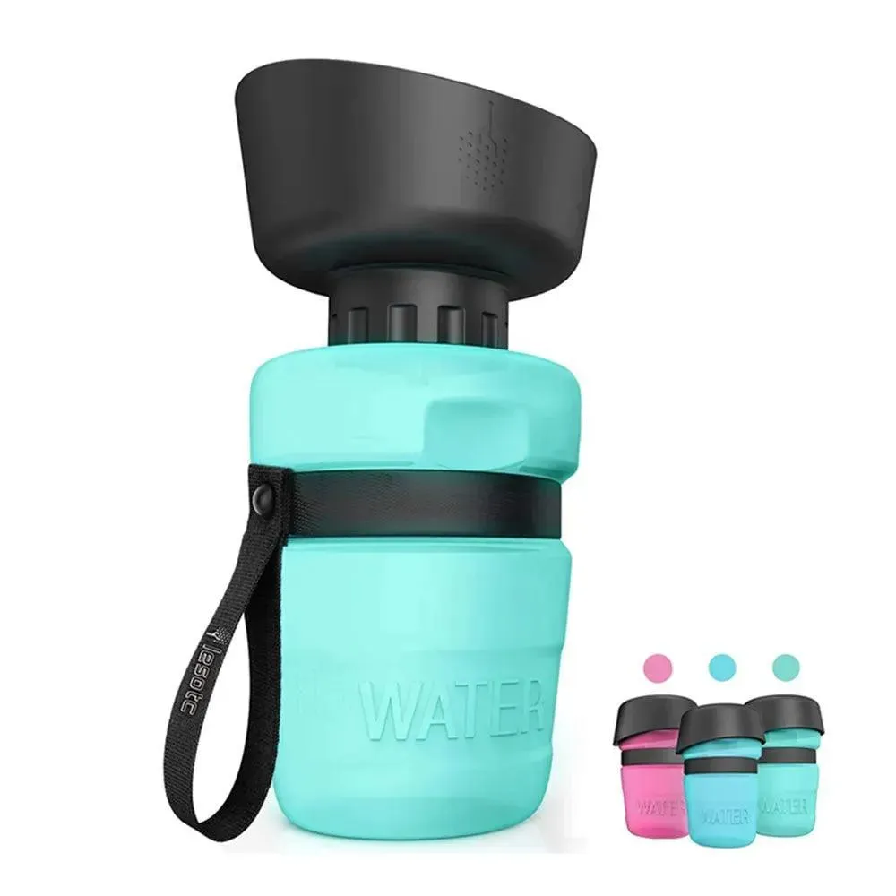 Portable Foldable Pet Water Bottle Feeder