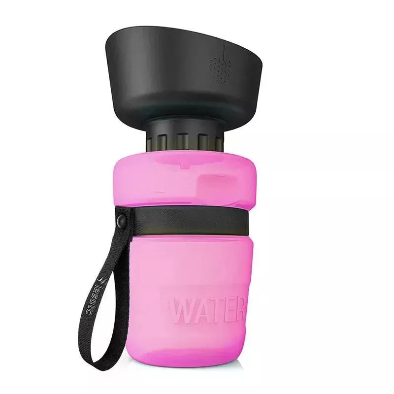 Portable Foldable Pet Water Bottle Feeder