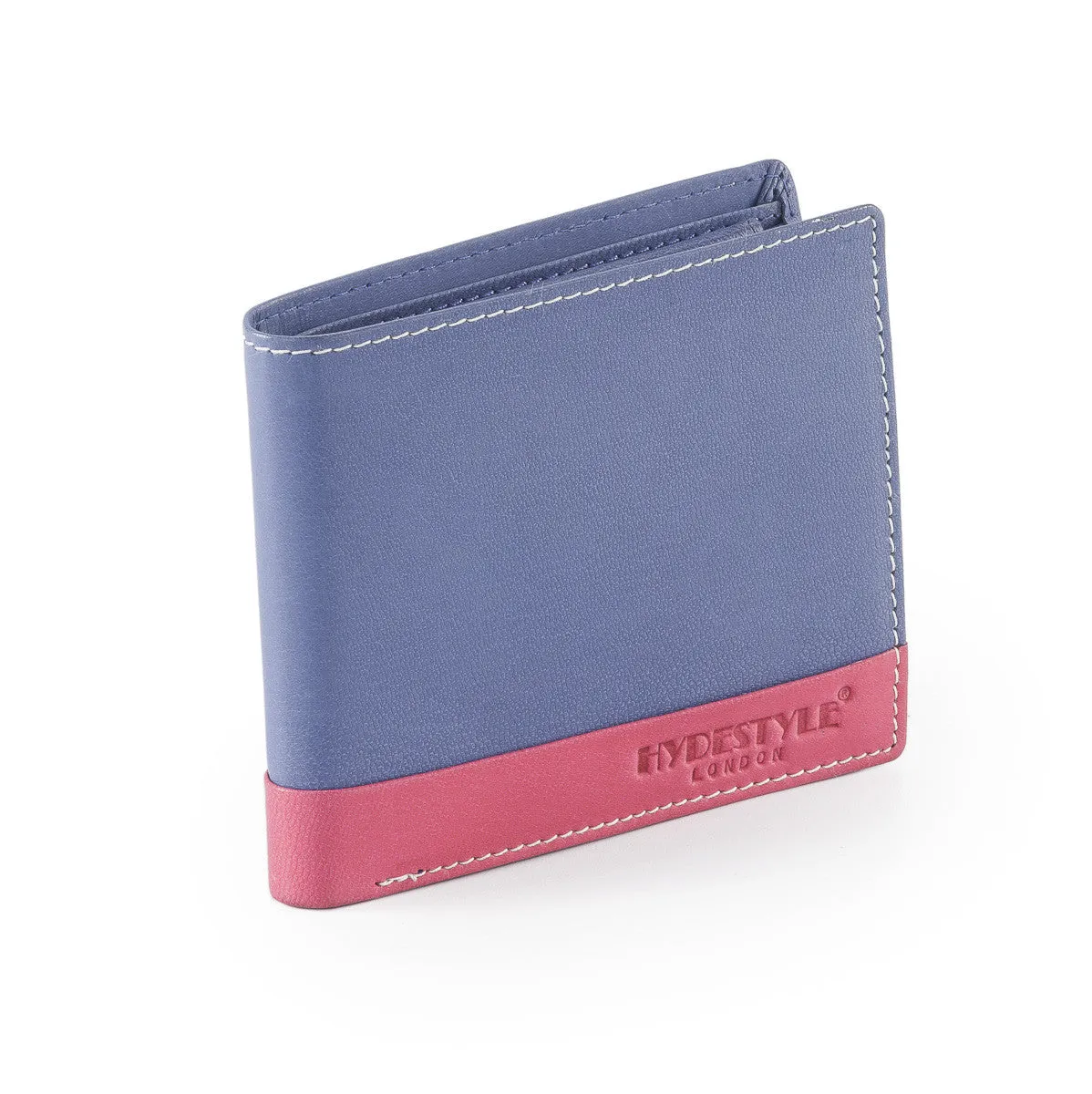 Pratico - mens colour block leather wallet #GW23