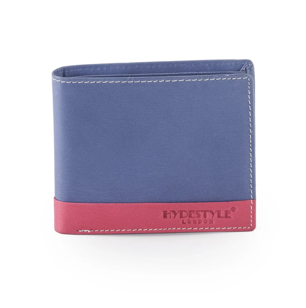 Pratico - mens colour block leather wallet #GW23