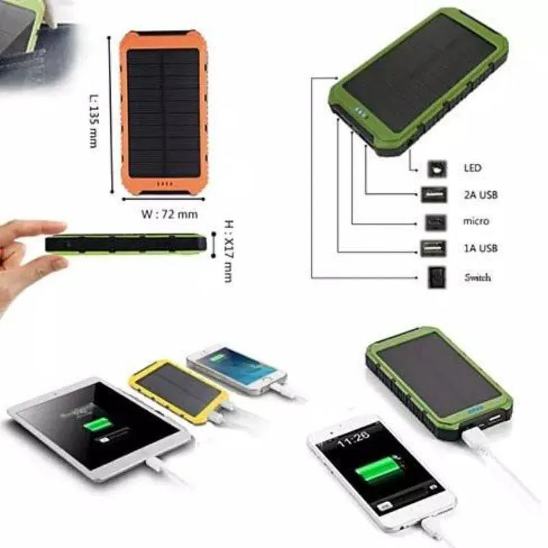 Roaming Solar Power Bank Phone