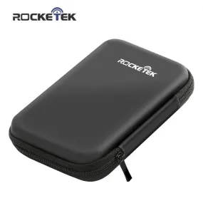 Rocketek Premium Tech Storage Bag for HDDs & Power Banks: Ultimate Protection on the Move