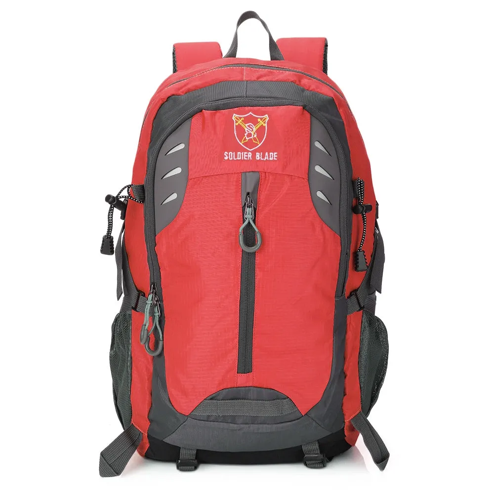 S Shape Large Capacity Backpack Water Resistance Outdoors