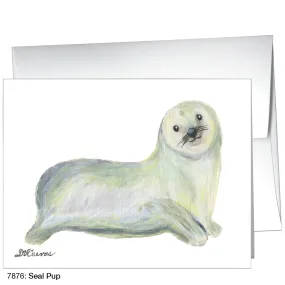 Seal Pup, Greeting Card (7876)