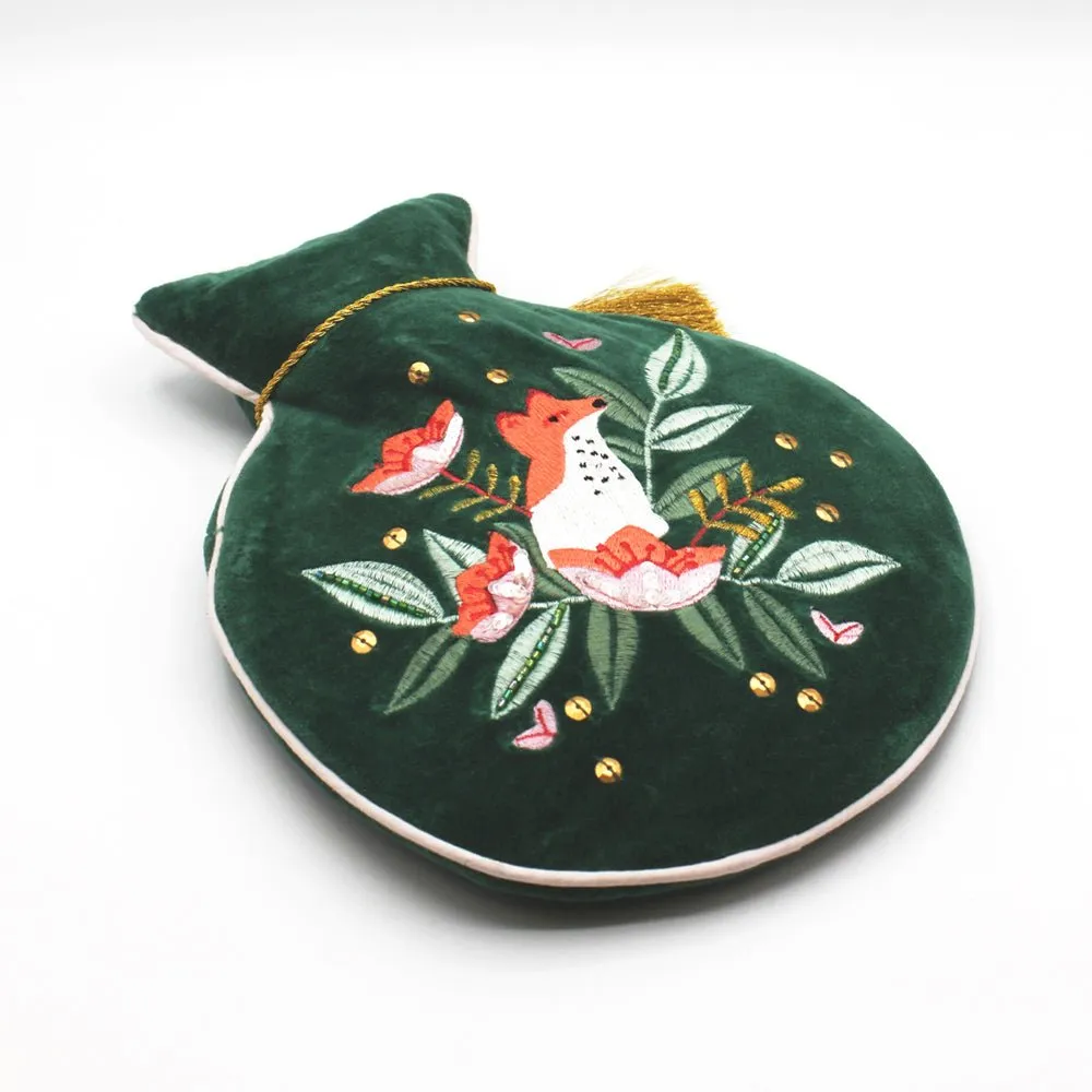 Secret Garden Fox Hot Water Bottle