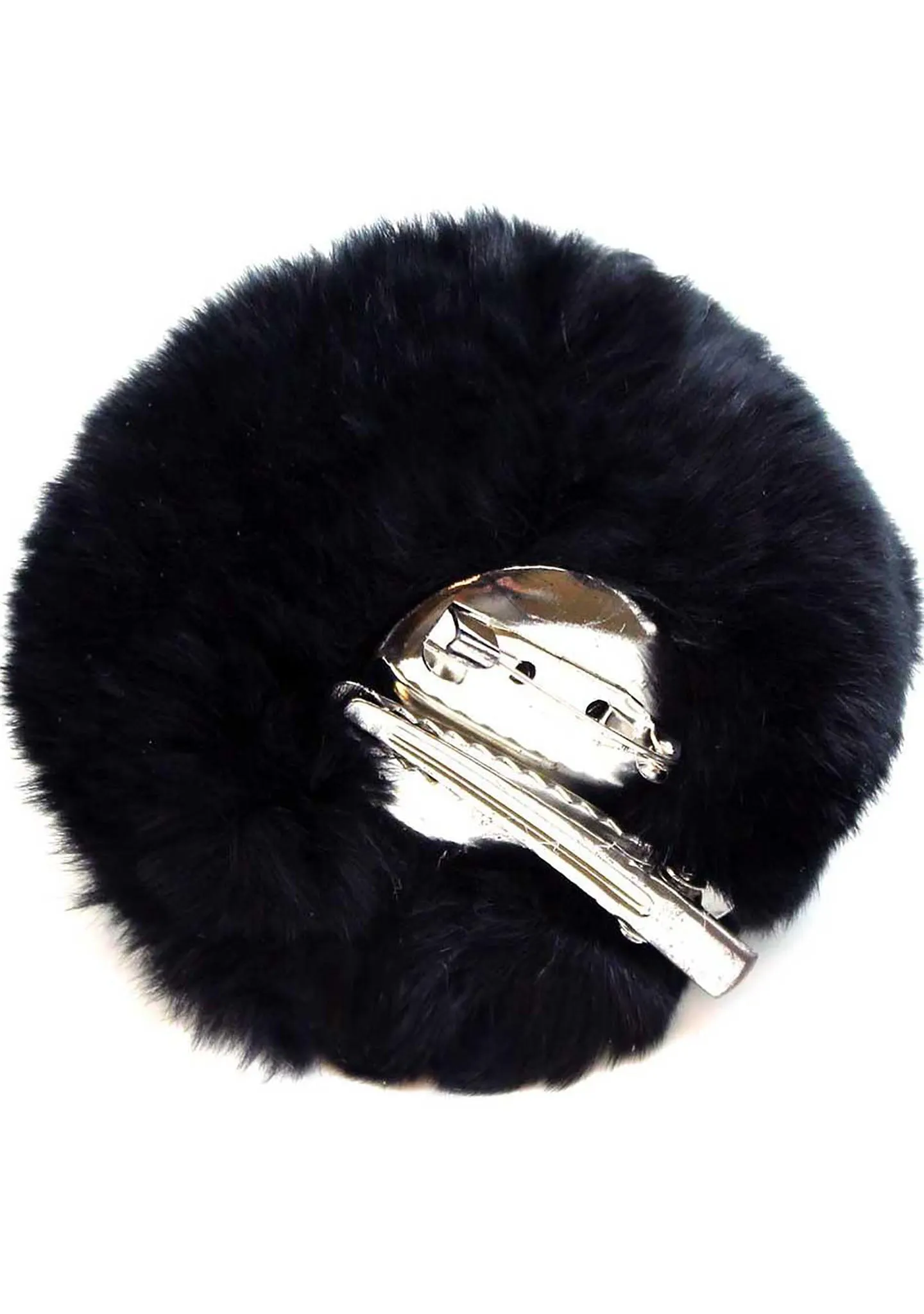 Single Puff Ball Pin Clip