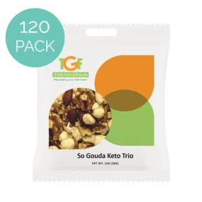 So Gouda Keto Trio – 120 pack, 1oz mini snack bags