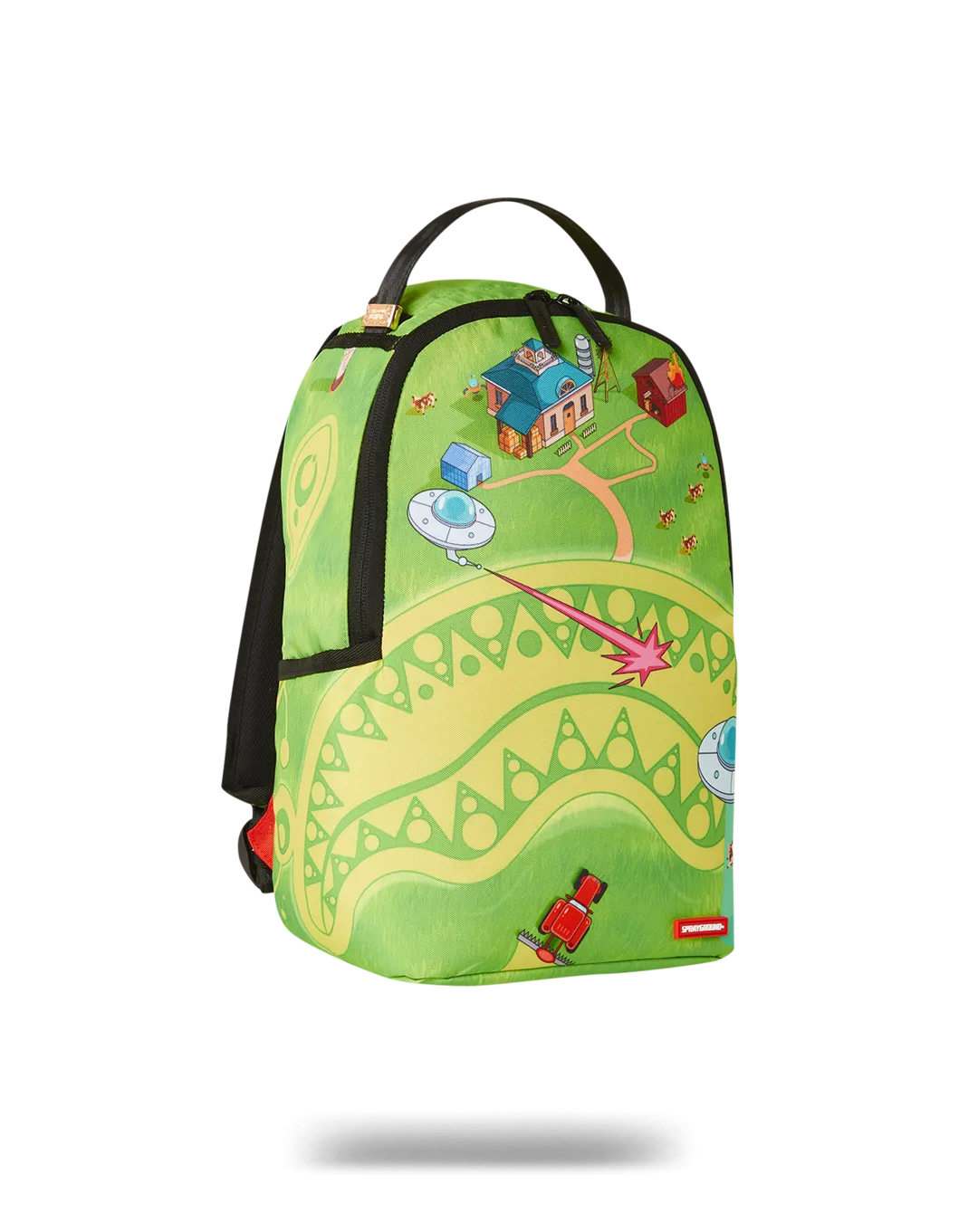 Sprayground Alien Farm Mini Backpack