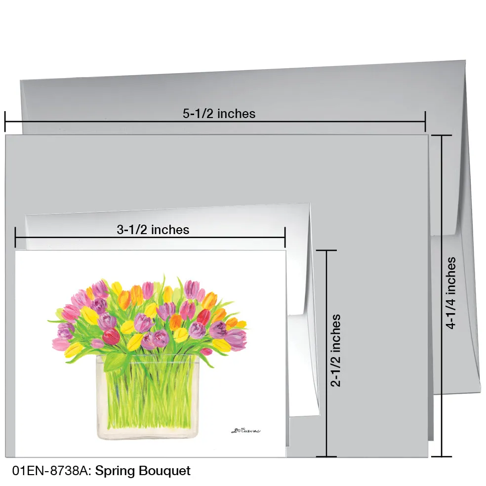 Spring Bouquet, Greeting Card (8738A)