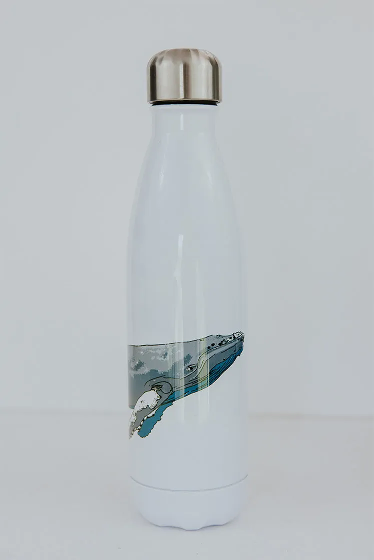 Stainless Steel Water Bottle - Whale