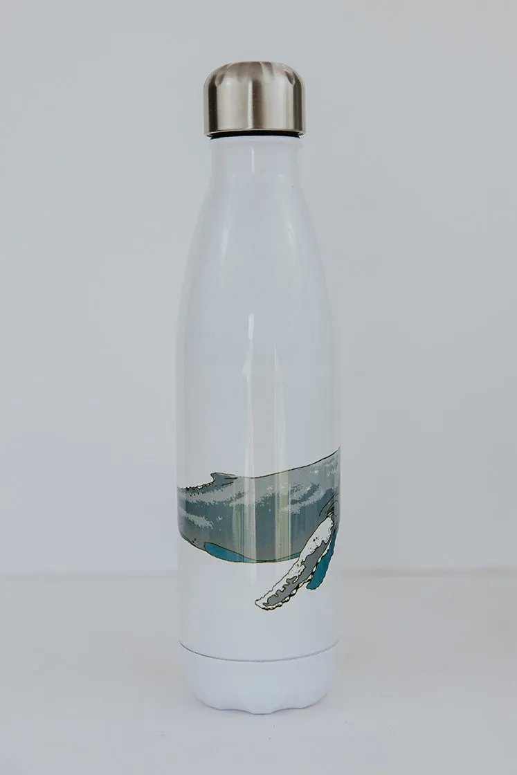 Stainless Steel Water Bottle - Whale