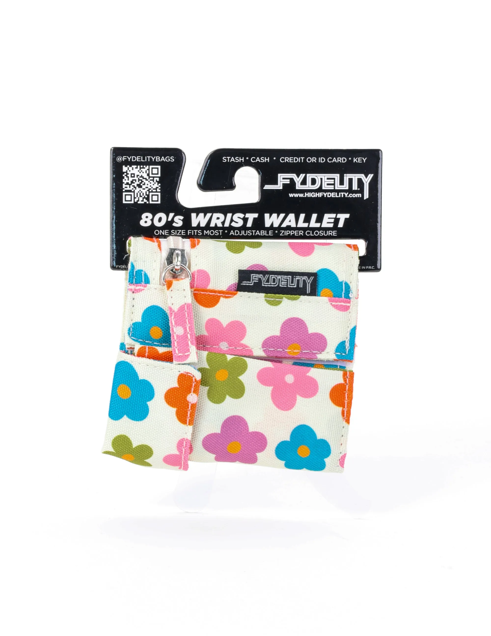 Stash Wrap | Wrist Wallet | Multi Poppy