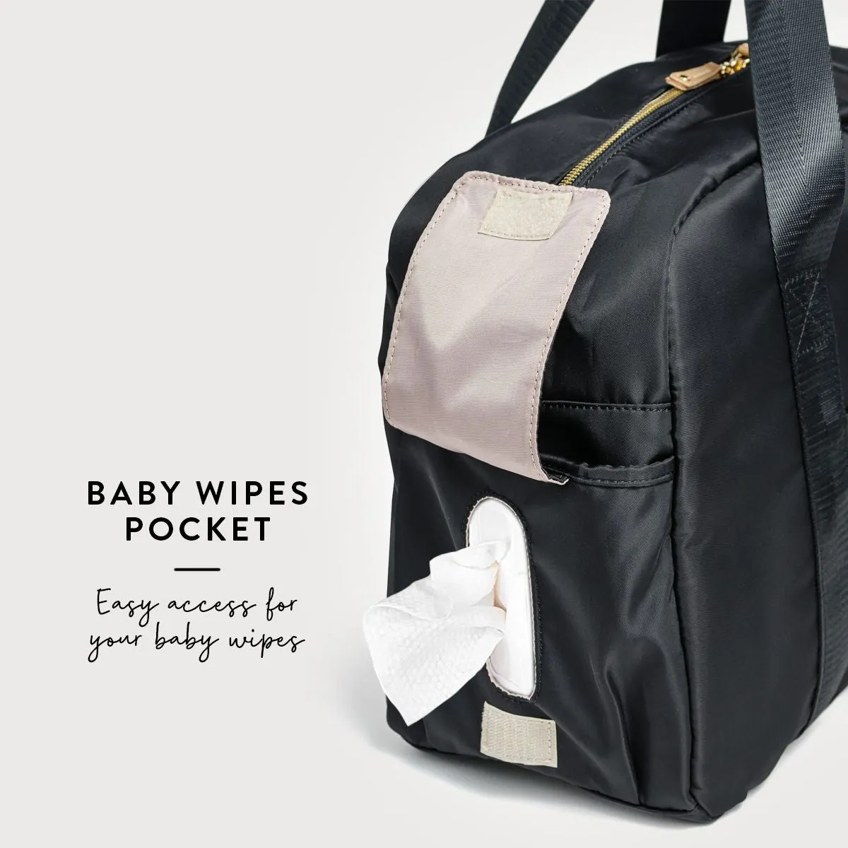 Stella Baby Bag - Black